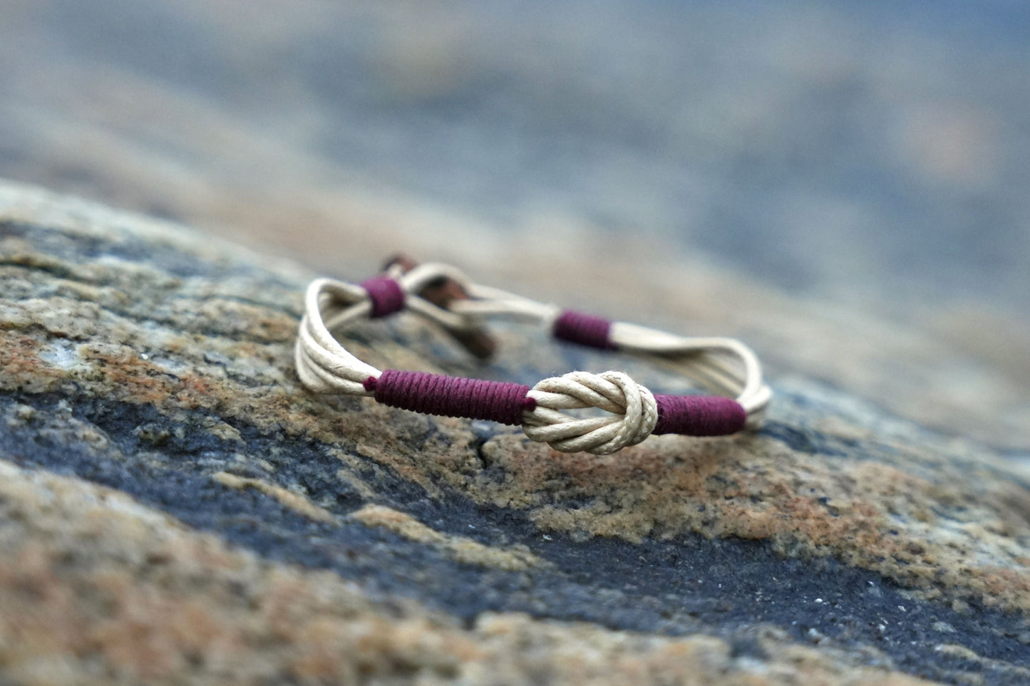 Classic 1 KG - Sand beige & Bordeaux - CleanSea