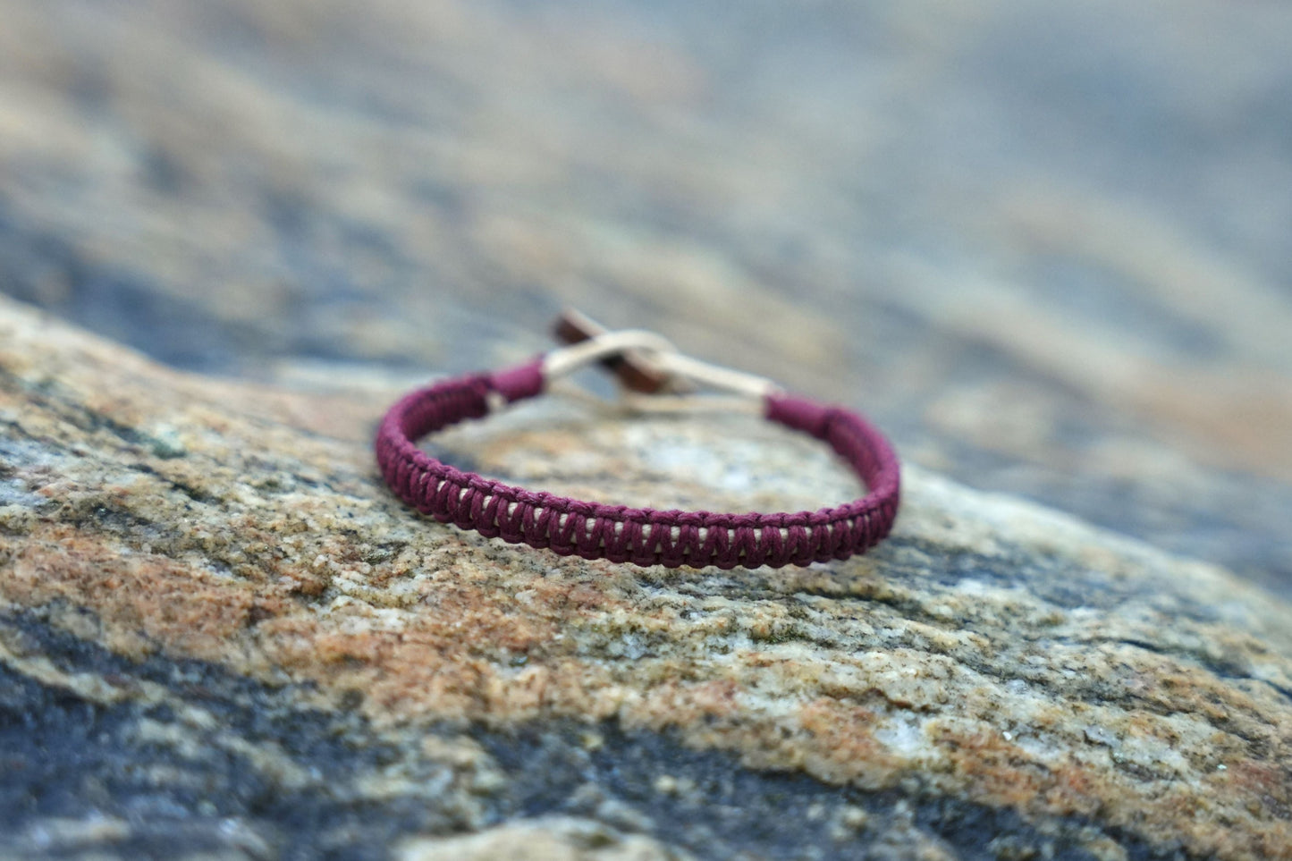 Breeze 1 KG - Sand beige & Bordeaux - CleanSea