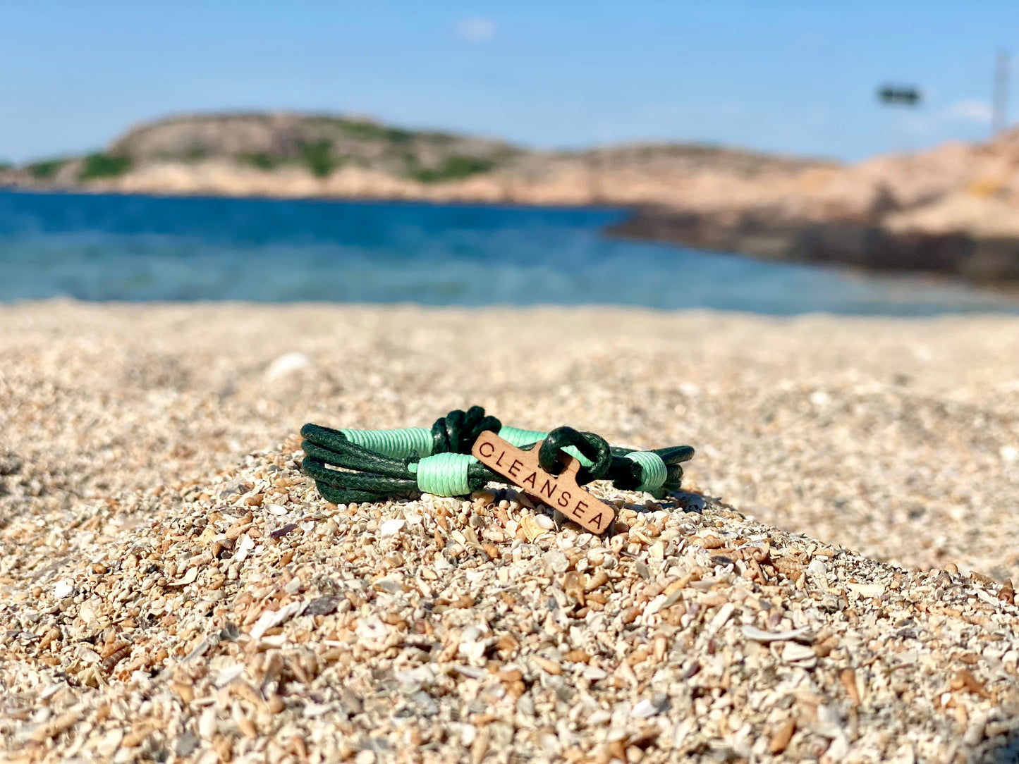 2 Kilo CleanSea Bracelet - Green/Mint - CleanSea