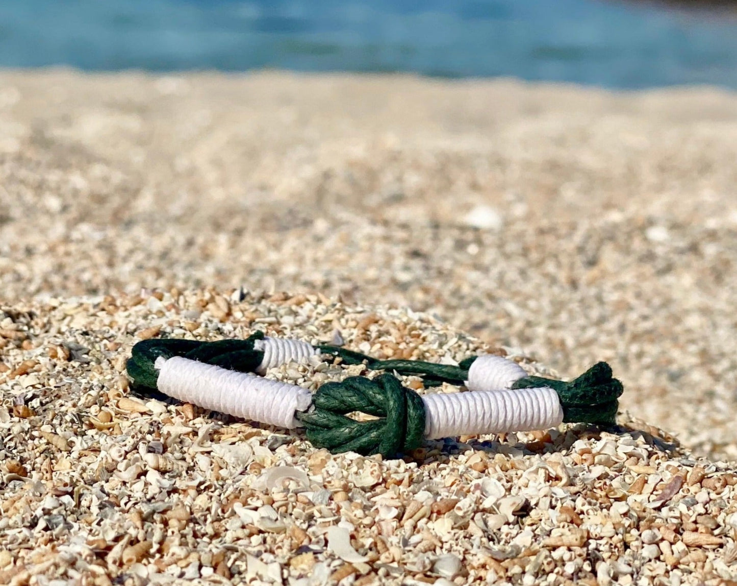 CleanSea Bracelet - Green/White - CleanSea