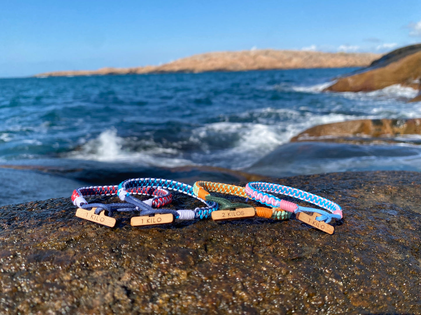 Coastal 2 KG - Sunset orange & Ocean mint