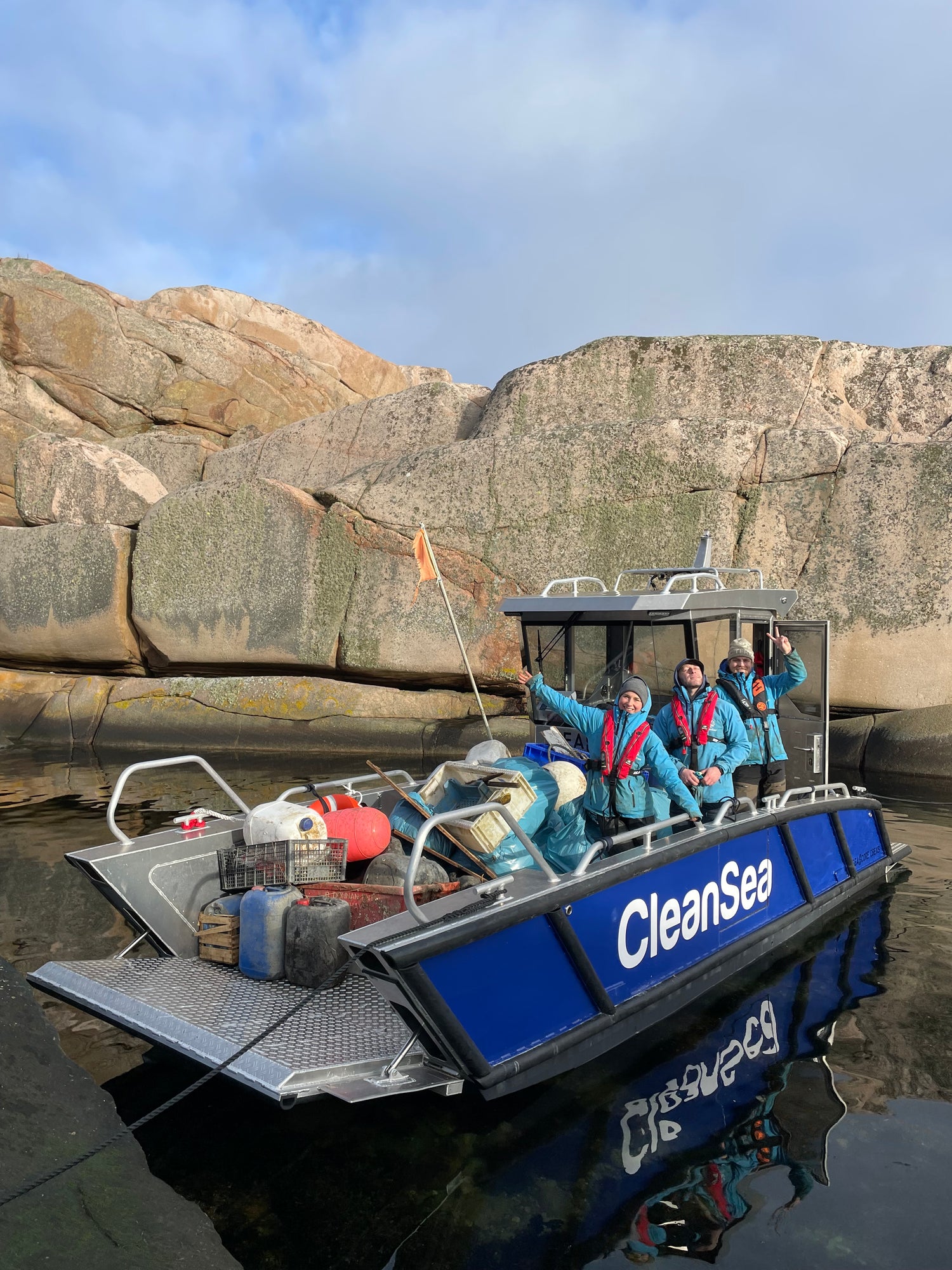 No bracelet - just kilos removed :) - CleanSea
