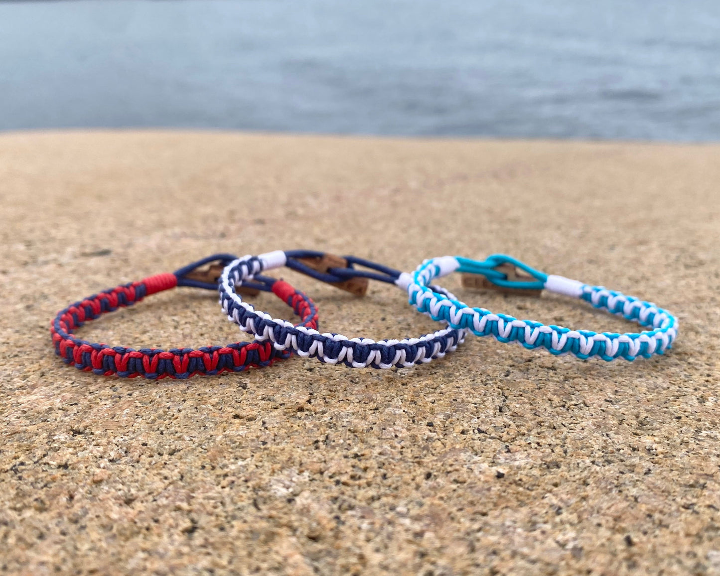 Wavy 1 KG - Sea blue & Salt white - CleanSea