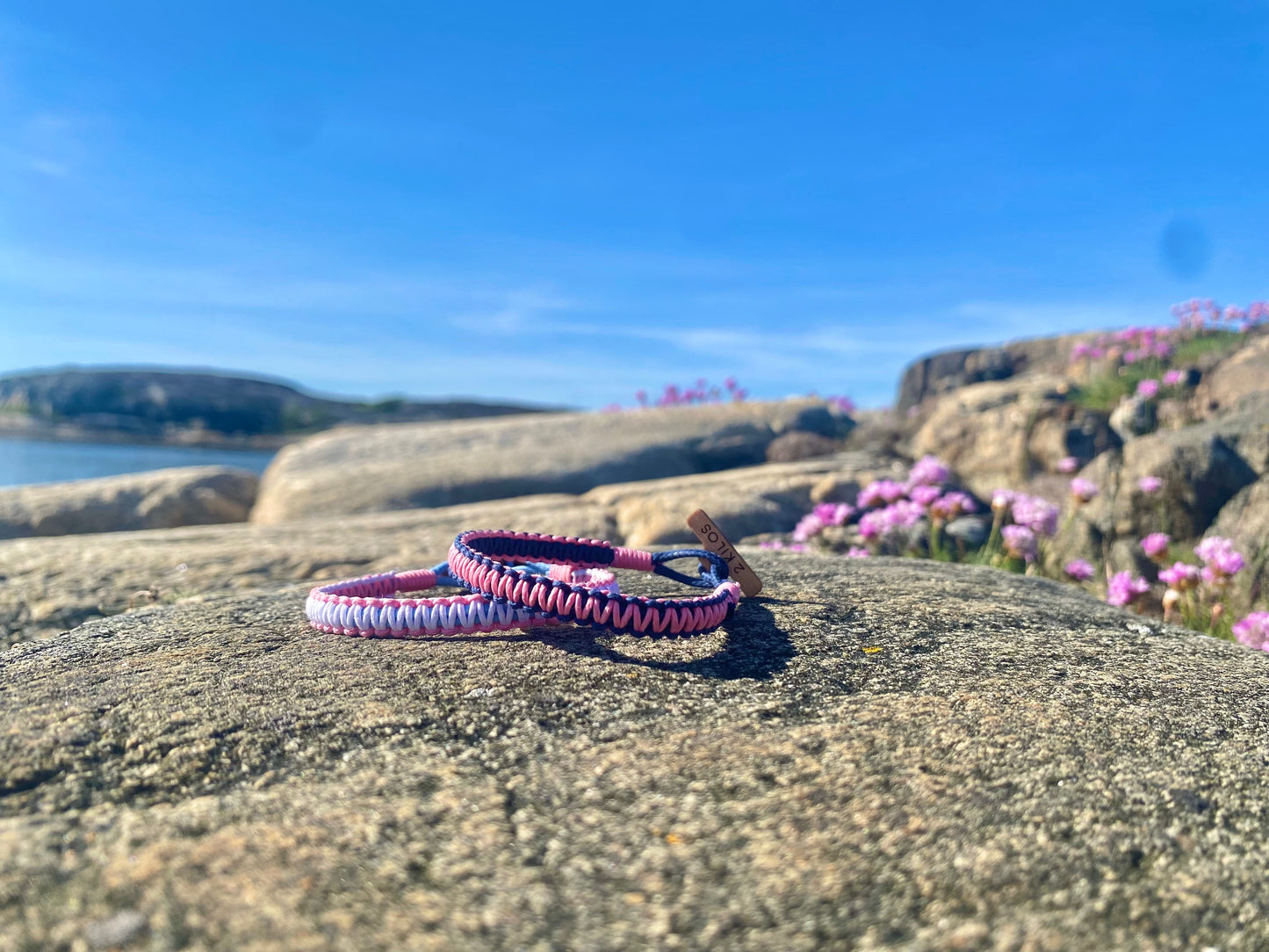 Action taker 2 KG - Sea blue & Coral pink - CleanSea