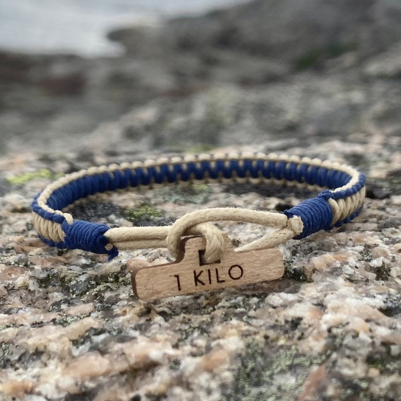 Action Taker  1 KG - Sand beige & Sea Blue - CleanSea