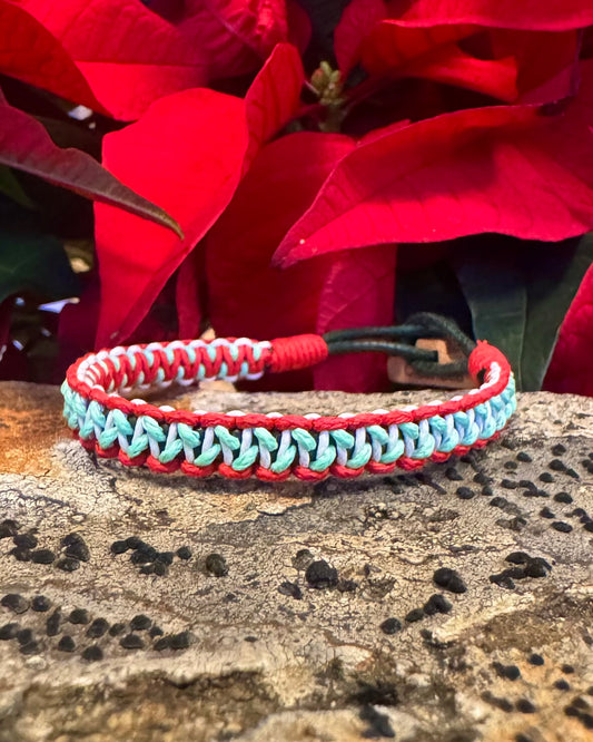 Vinterkaramell 1 KG - Havsmint, Saltvit & Anemonröd