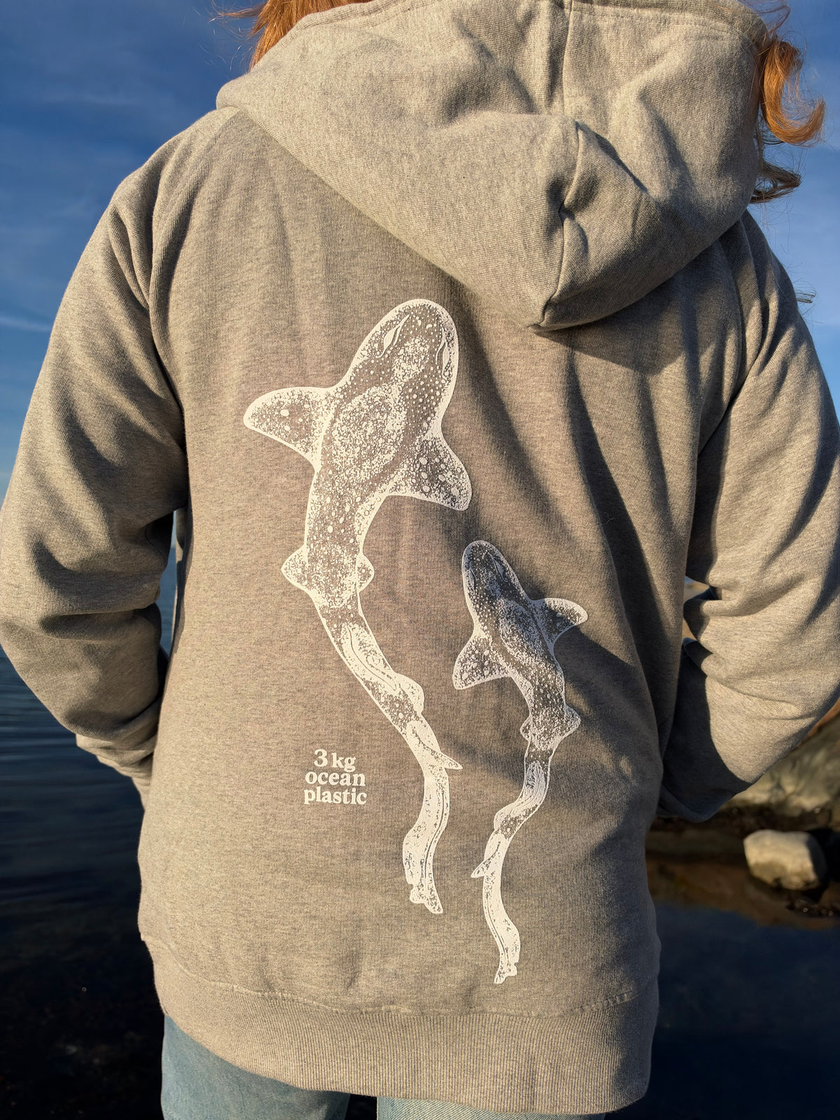 CleanSea Impact Zip Hoodie 3 KG - Cliff Grey