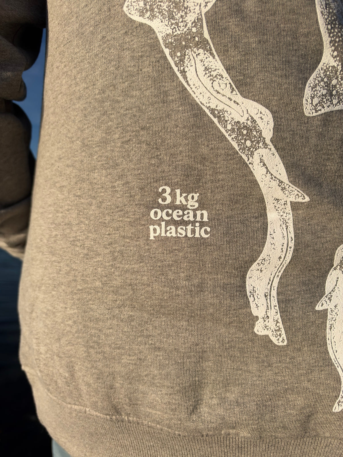 CleanSea Impact Zip Hoodie 3 KG - Cliff Grey