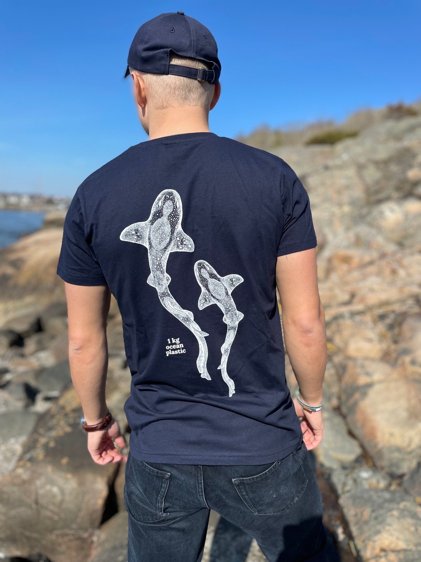 CleanSea Impact T-shirt - 1 KG Deepwater blue - CleanSea