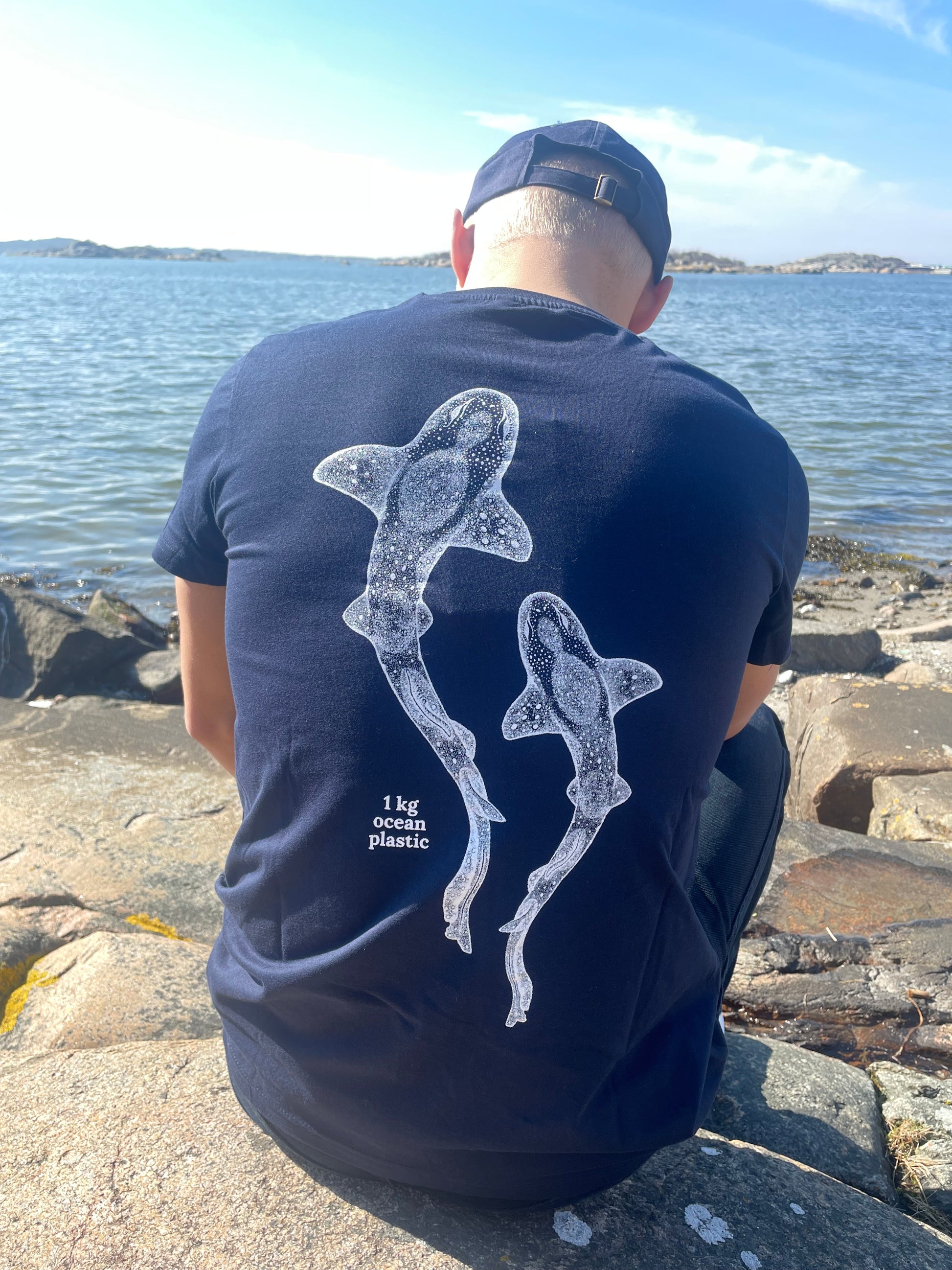 CleanSea Impact T-shirt - 1 KG Deepwater blue - CleanSea