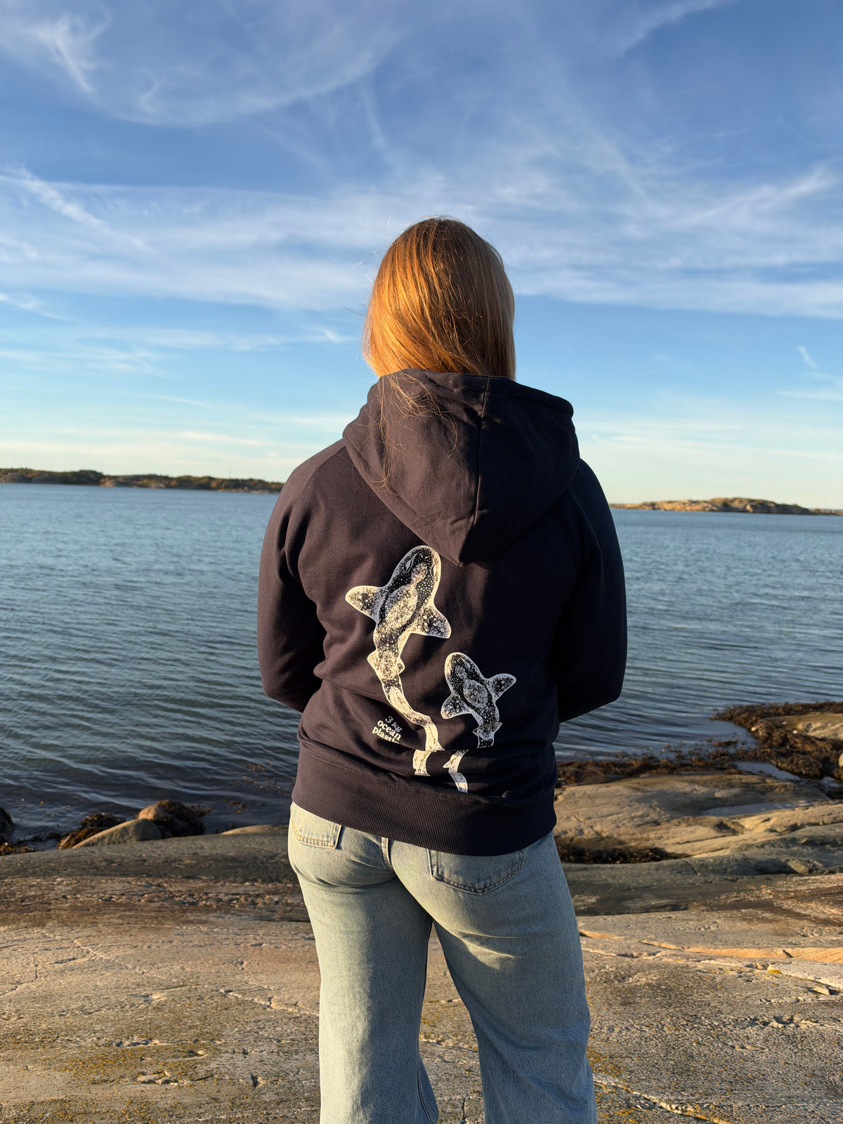 CleanSea Impact Zip Hoodie 3 KG - Deepwater blue