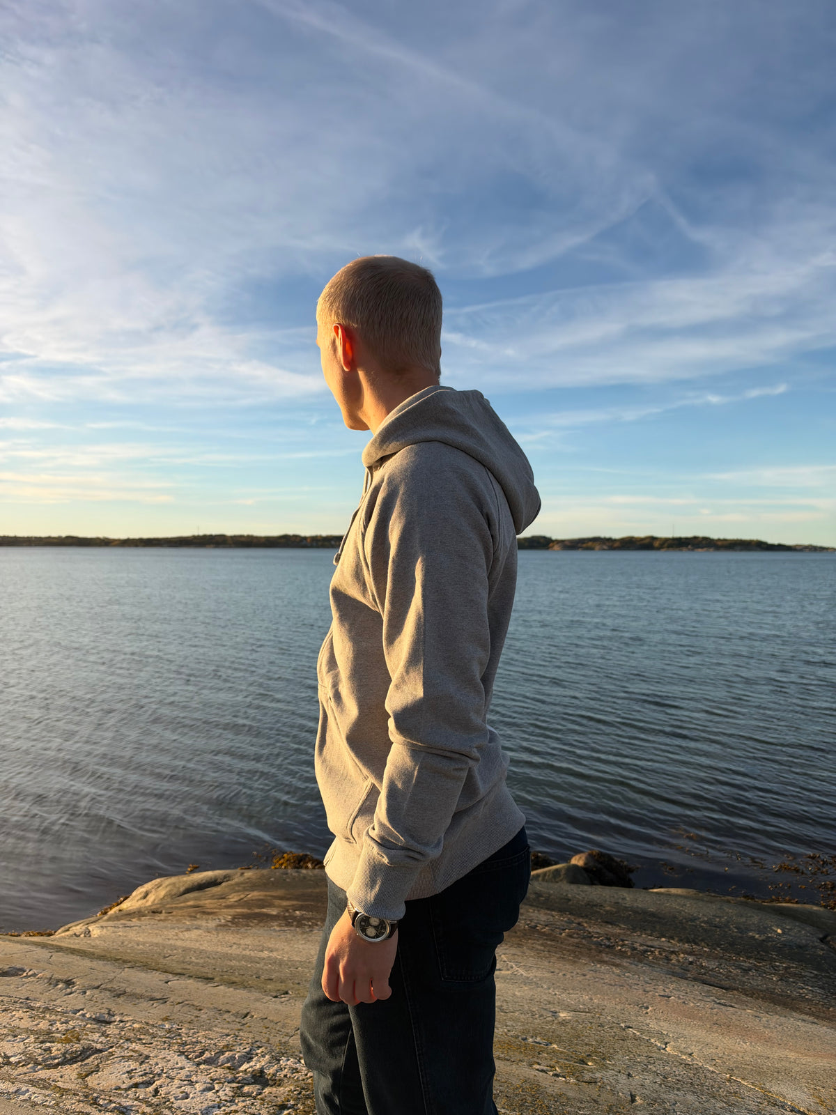 CleanSea Impact Zip Hoodie 3 KG - Cliff Grey
