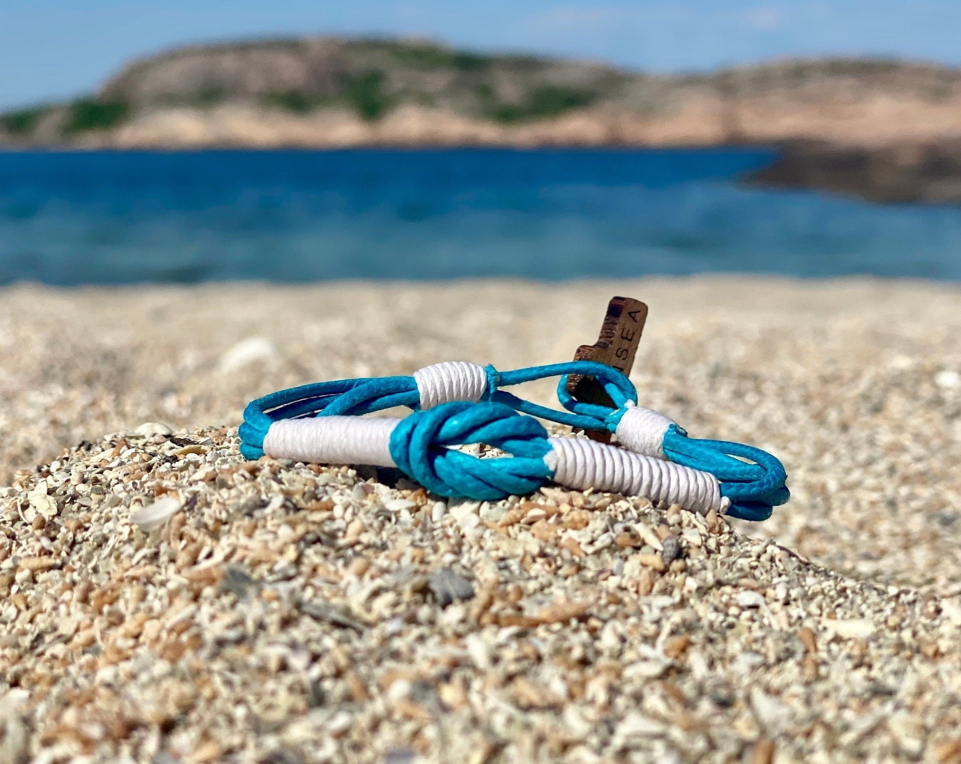 CleanSea Bracelet - Turquoise/White - CleanSea