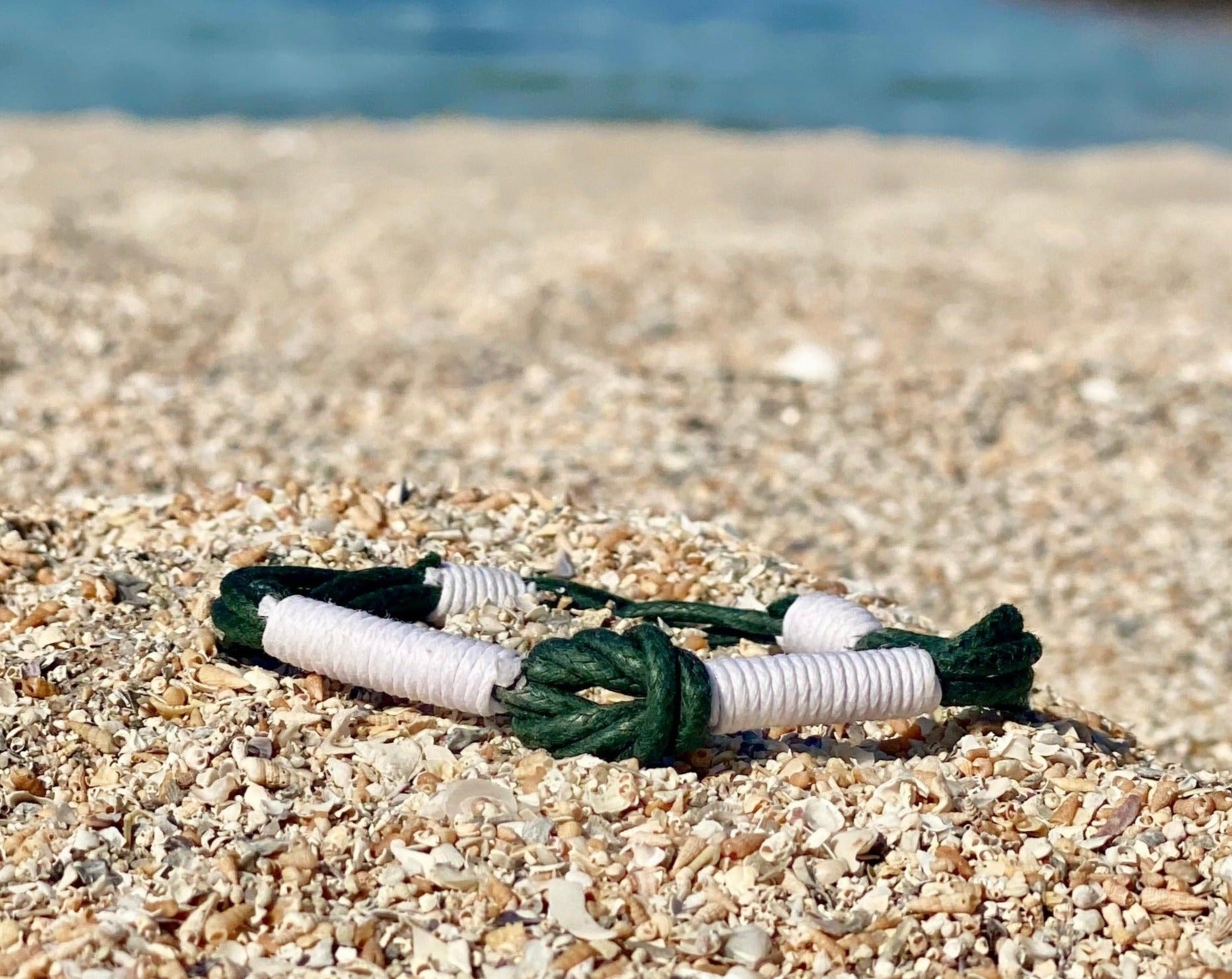 CleanSea Bracelet - Green/White - CleanSea