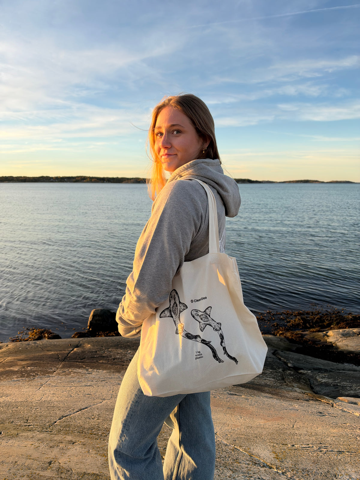 CleanSea Impact Zip Hoodie 3 KG - Cliff Grey