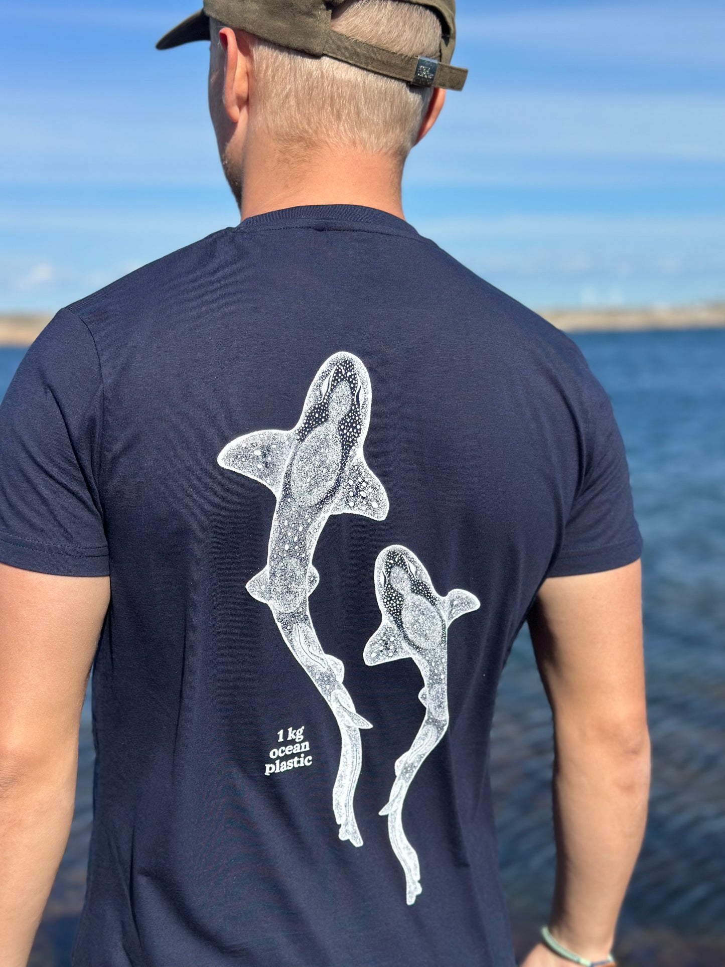CleanSea Impact T-shirt - 1 KG Deepwater blue - CleanSea