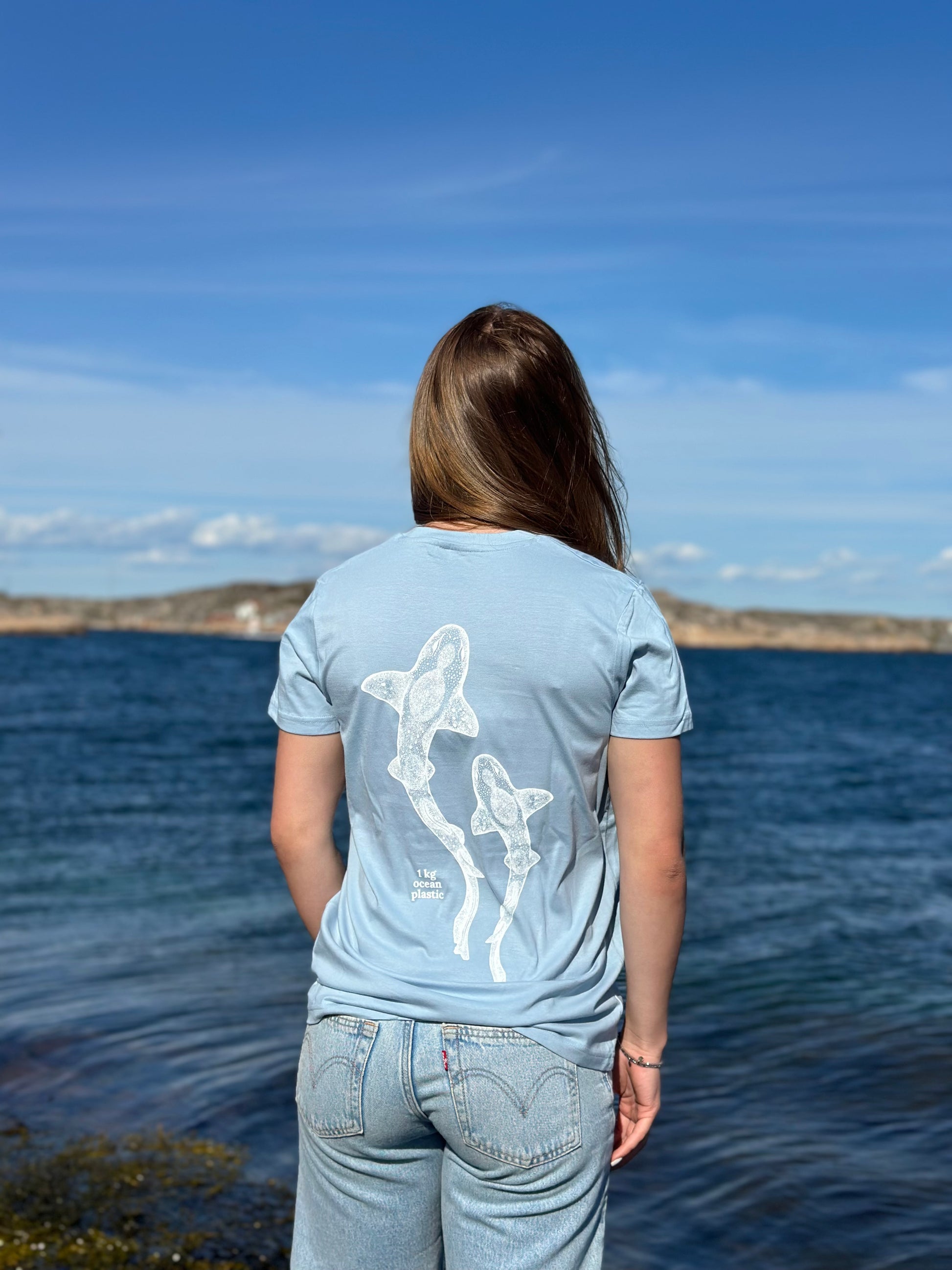 CleanSea Impact T-shirt - 1 KG Lagoon blue - CleanSea