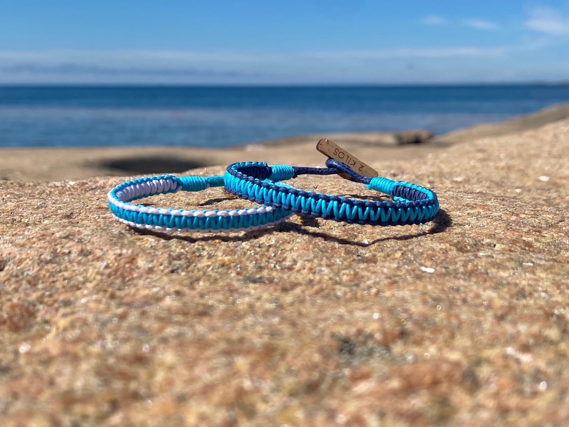 Action taker 2 KG - Sand beige & Sea Blue - CleanSea