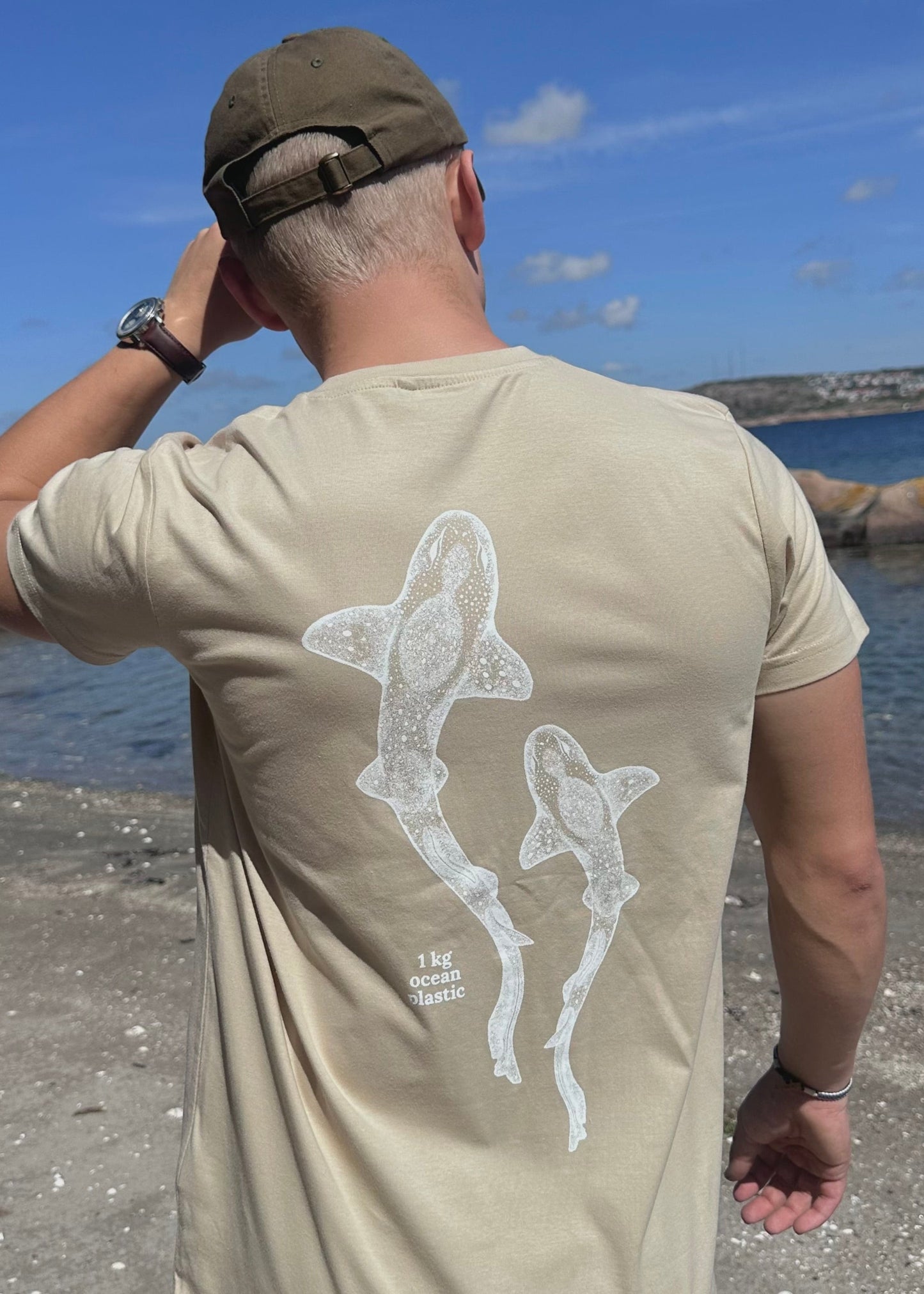 CleanSea Impact T-shirt, 1 KG Strandsand