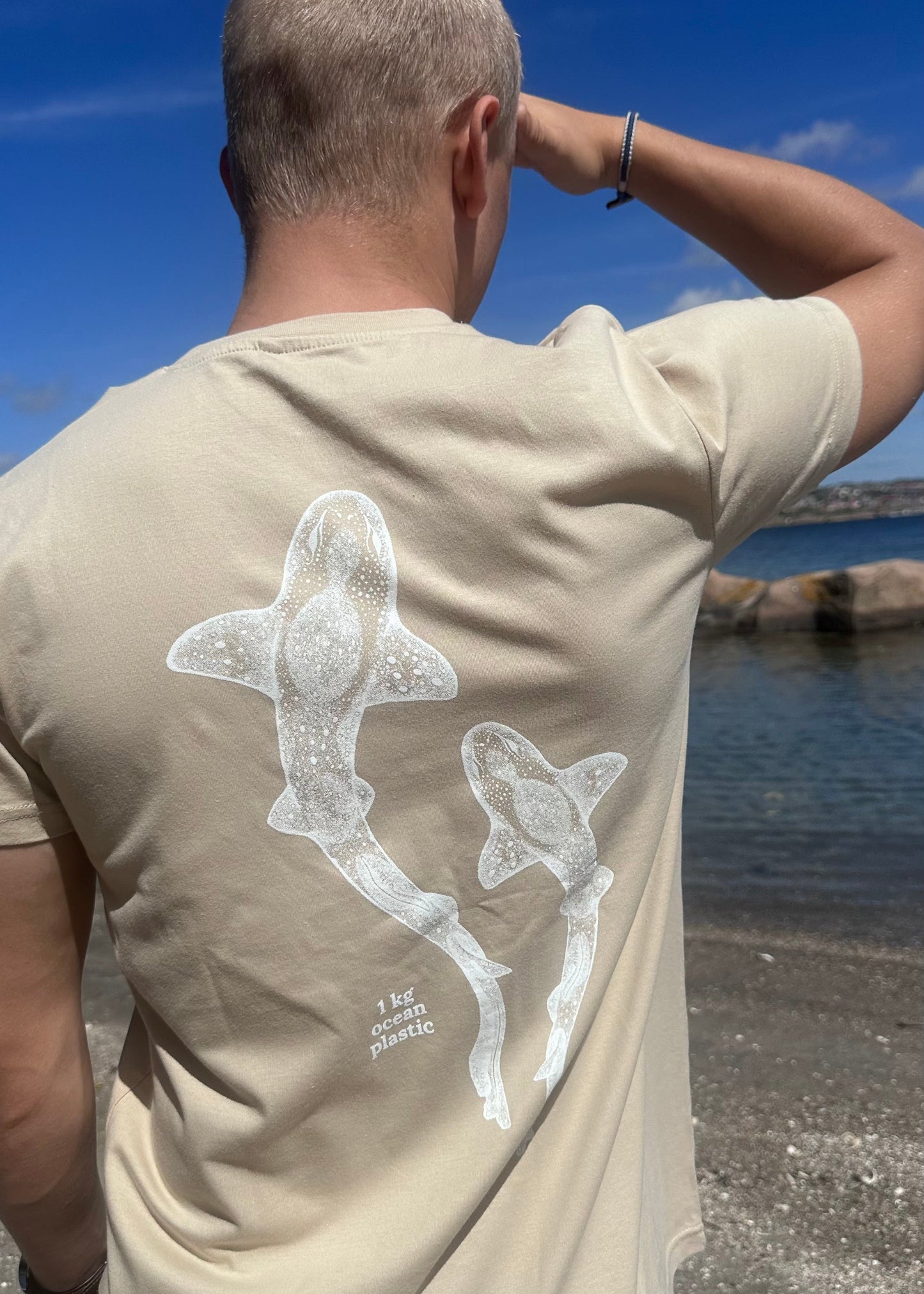 CleanSea Impact T-shirt, 1 KG Strandsand