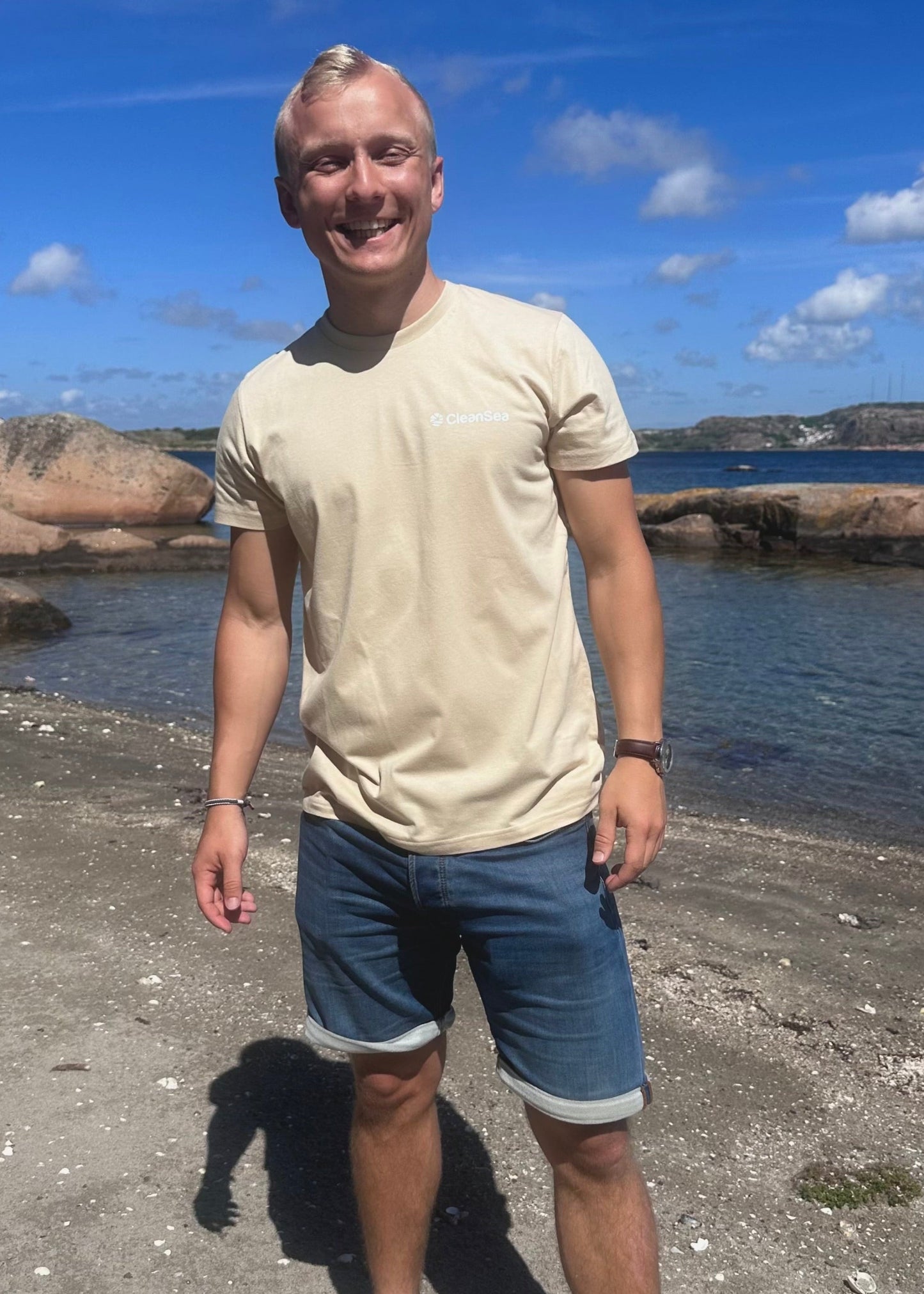 CleanSea Impact T-shirt, 1 KG Strandsand