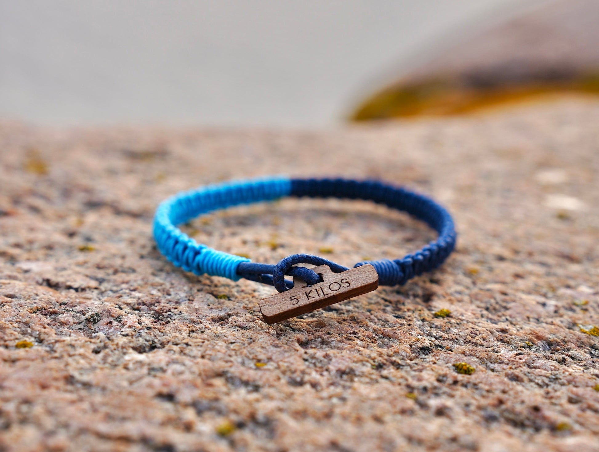 5 kilo CleanSea bracelet - Blue/Turquoise - CleanSea