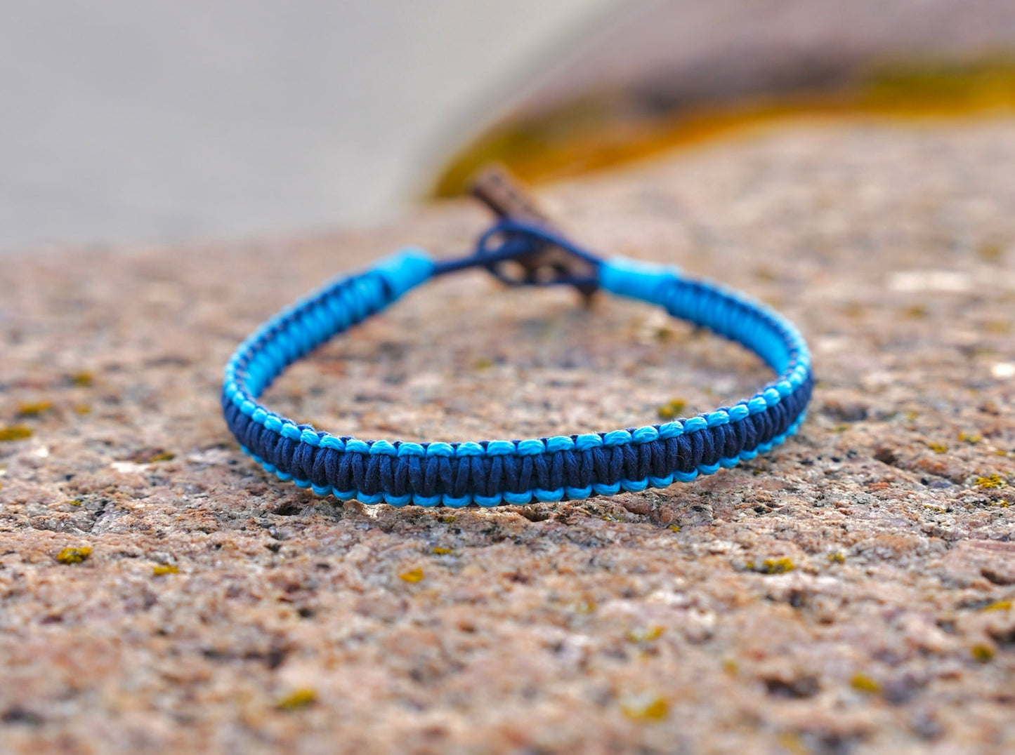 2 kilo CleanSea Bracelet - New design Blue/Turquoise - CleanSea