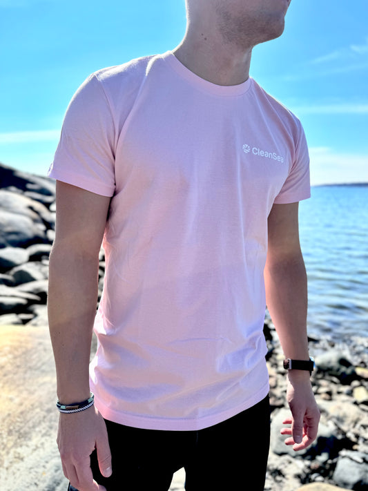 CleanSea Impact T-shirt - 1 KG Seashell pink - CleanSea