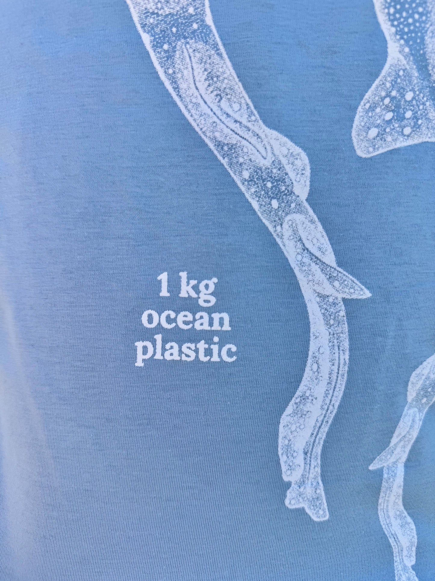 CleanSea Impact T-shirt - 1 KG Lagoon blue - CleanSea