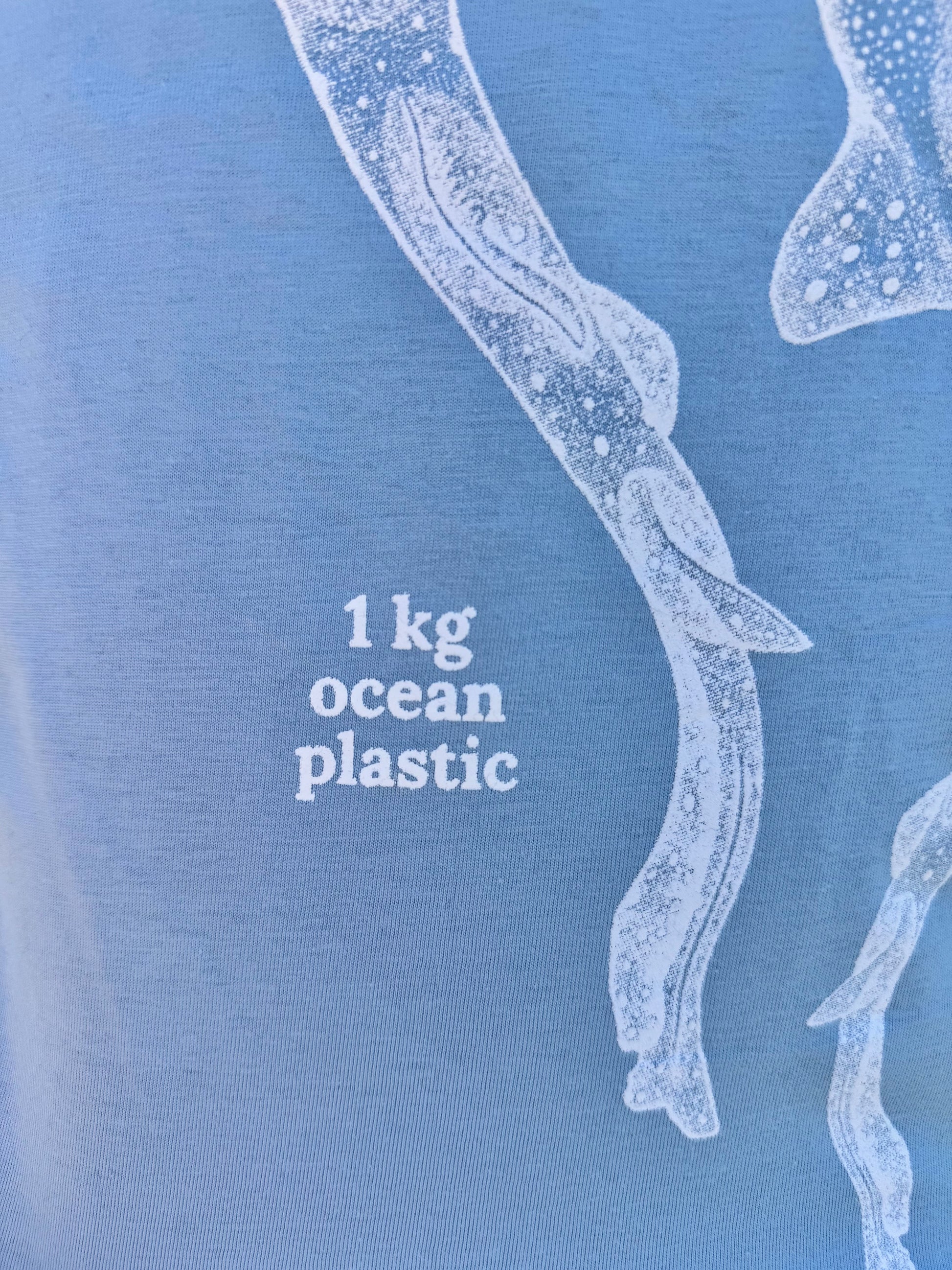CleanSea Impact T-shirt - 1 KG Lagoon blue - CleanSea