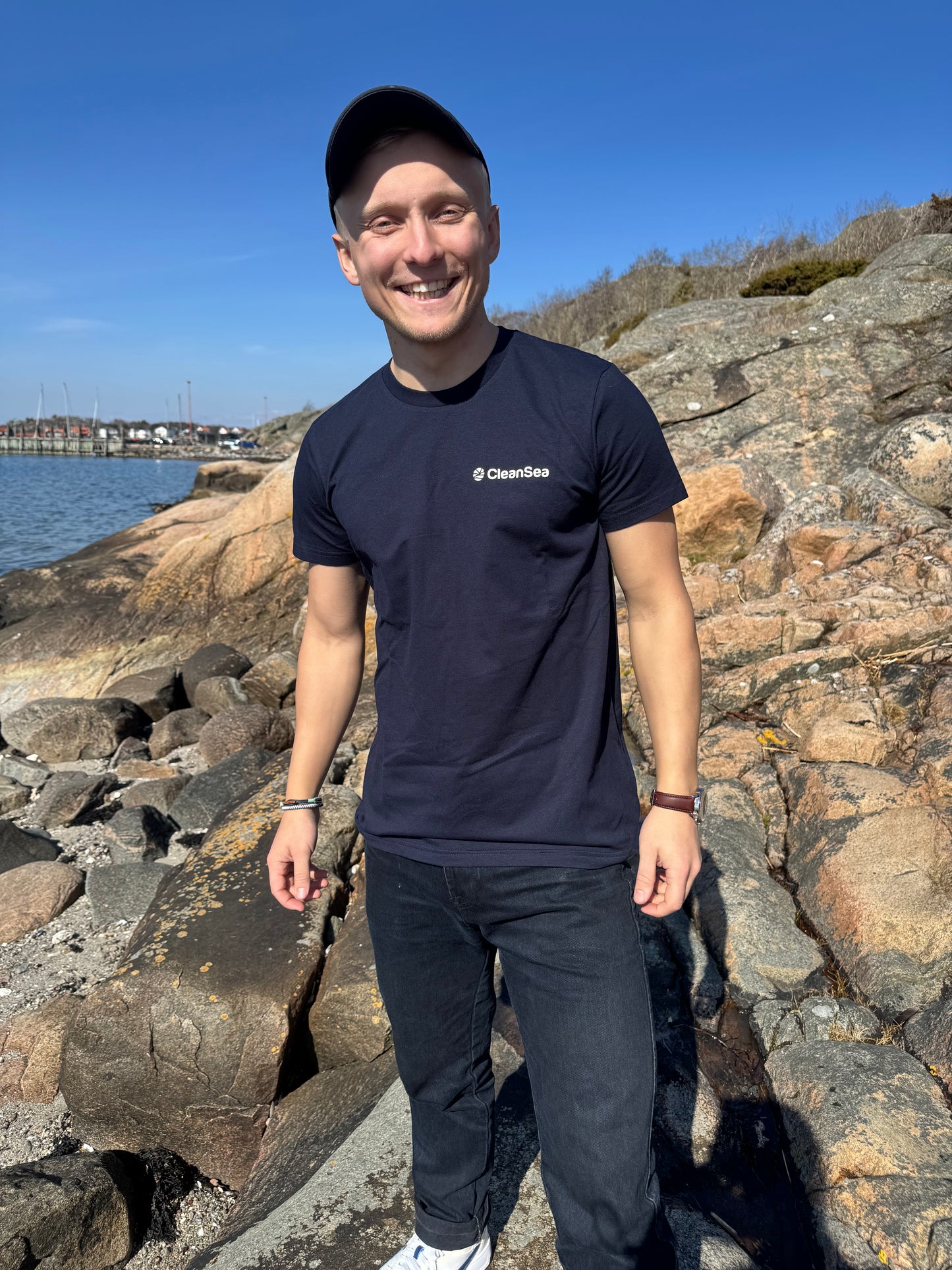 CleanSea Impact T-shirt - 1 KG Deepwater blue - CleanSea