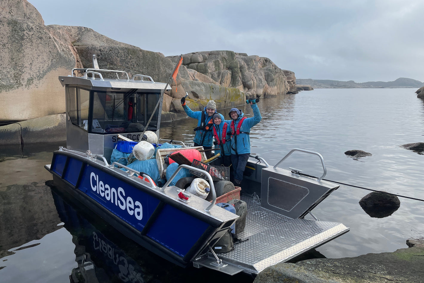 No bracelet - just kilos removed :) - CleanSea