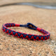 Wavy 1 KG - Sea blue & Anemone red - CleanSea