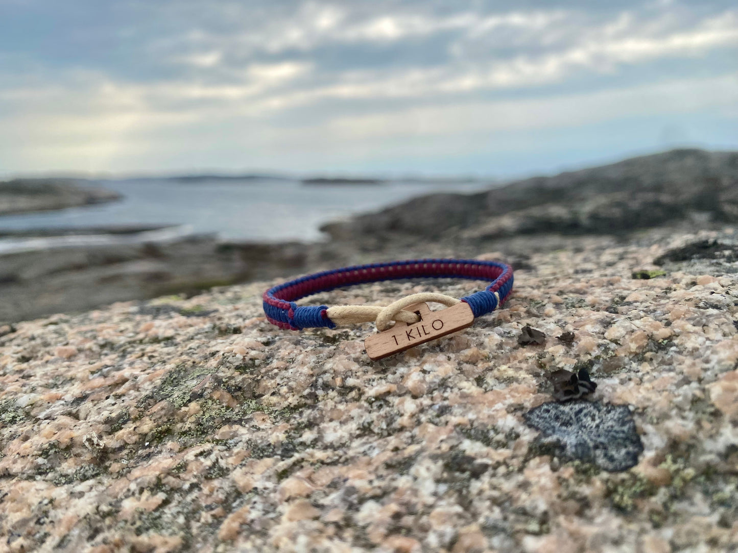 Action Taker  1 KG - Sand Beige, Sea Blue and Bordeaux - CleanSea
