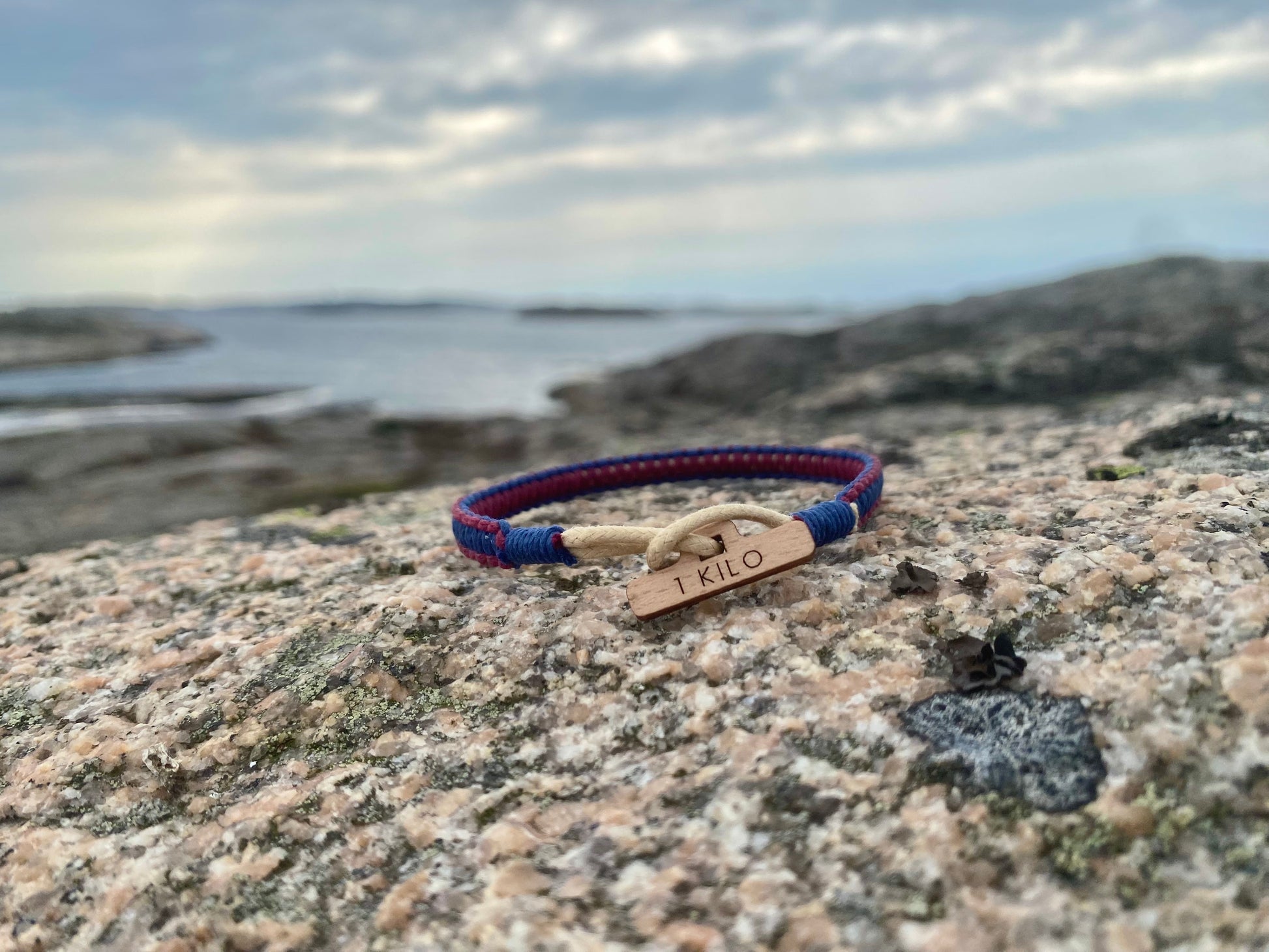Action Taker  1 KG - Sand Beige, Sea Blue and Bordeaux - CleanSea