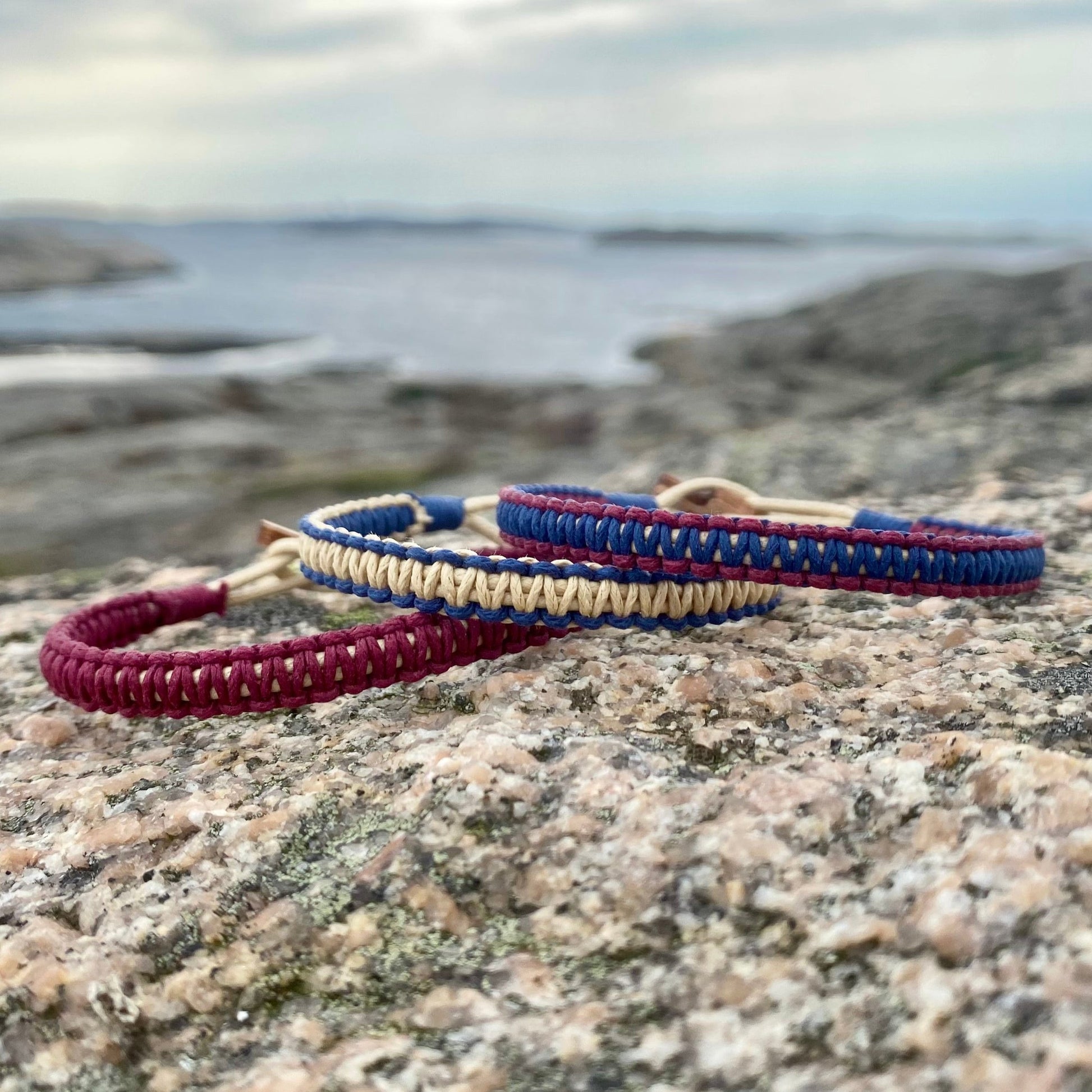 Action Taker  1 KG - Sand Beige, Sea Blue and Bordeaux - CleanSea