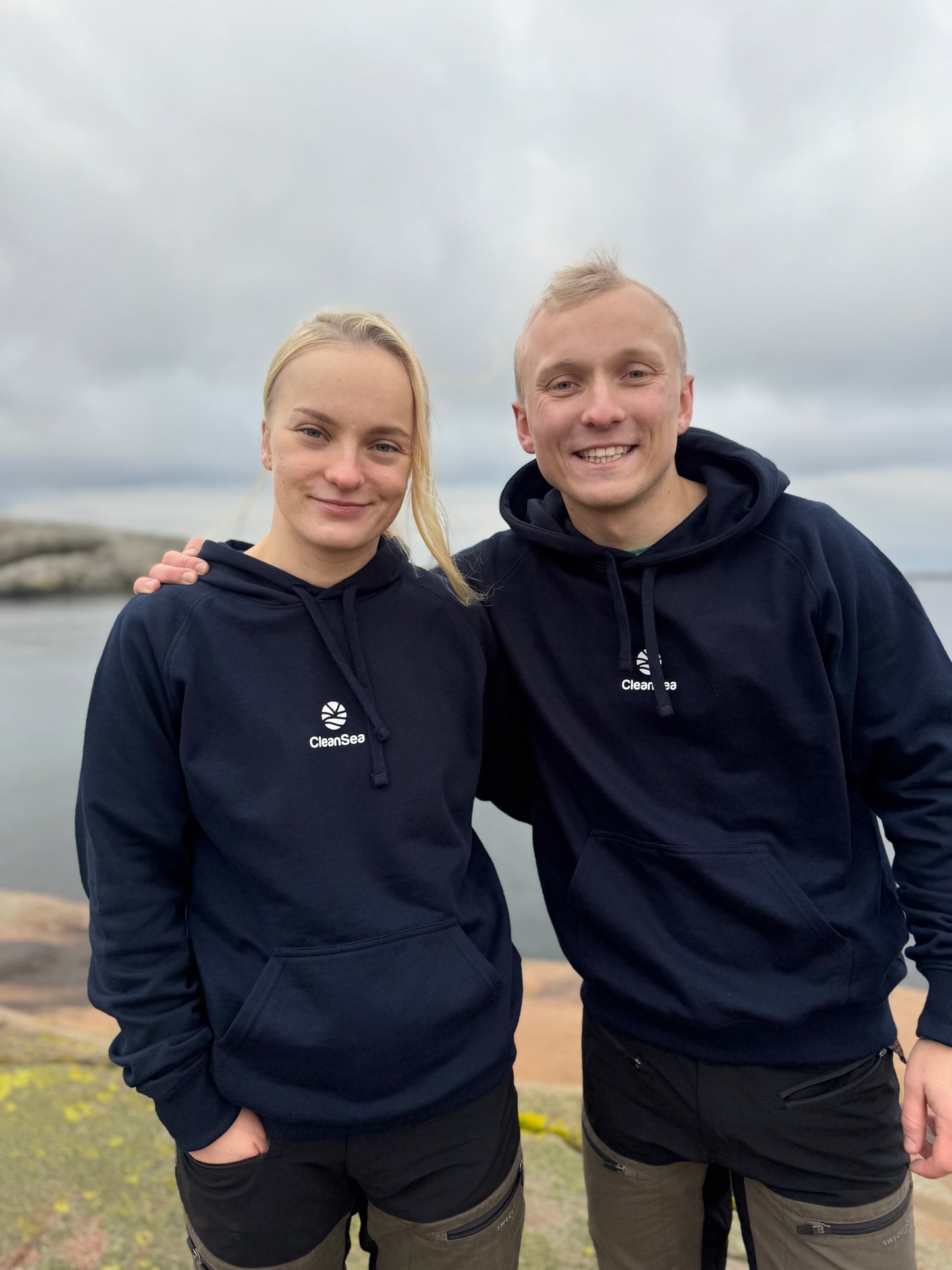 CleanSea Impact Hoodie 3 KG - Djuphavsblå