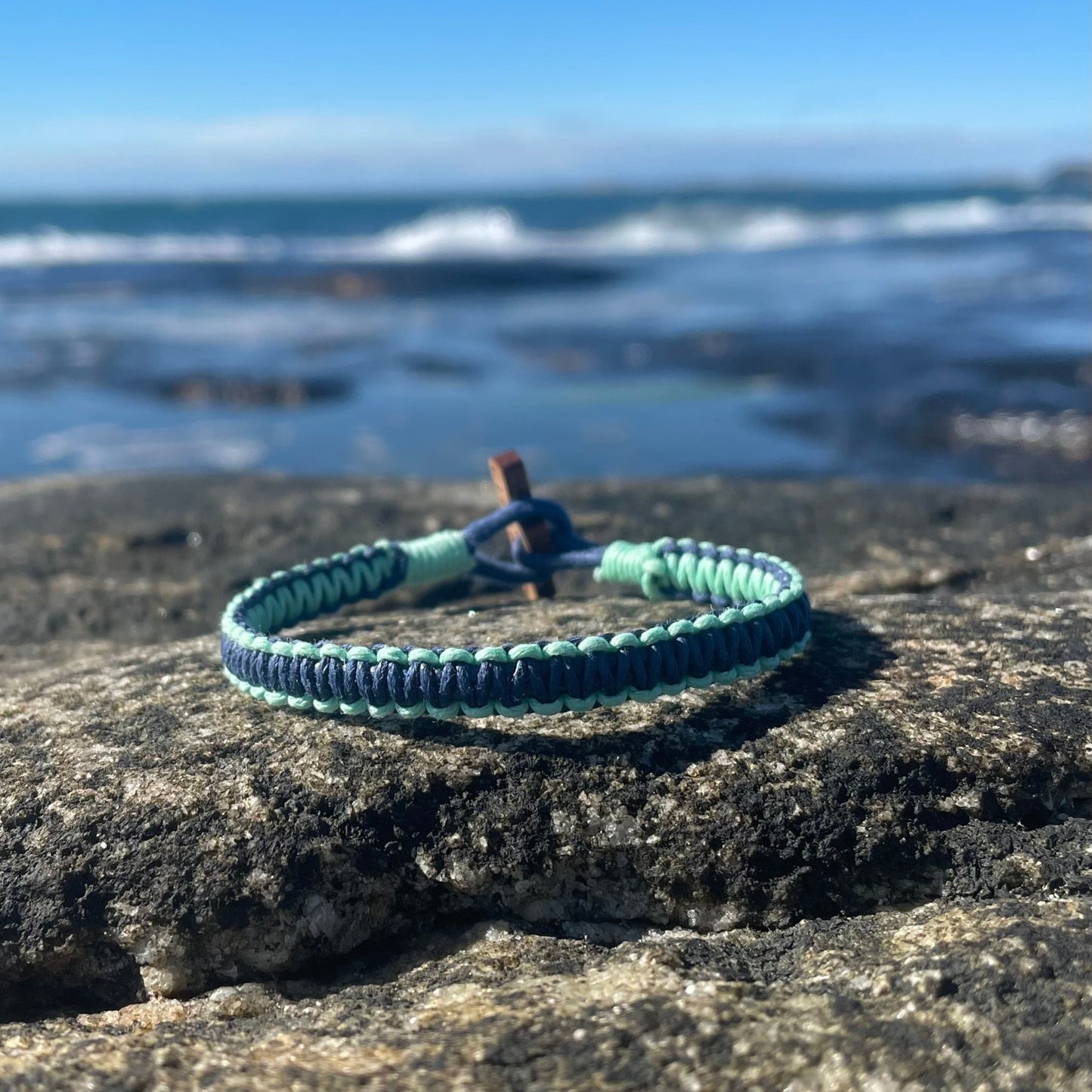 New CleanSea bracelet - Blue/Mint - CleanSea