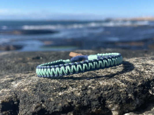 New CleanSea bracelet - Blue/Mint - CleanSea