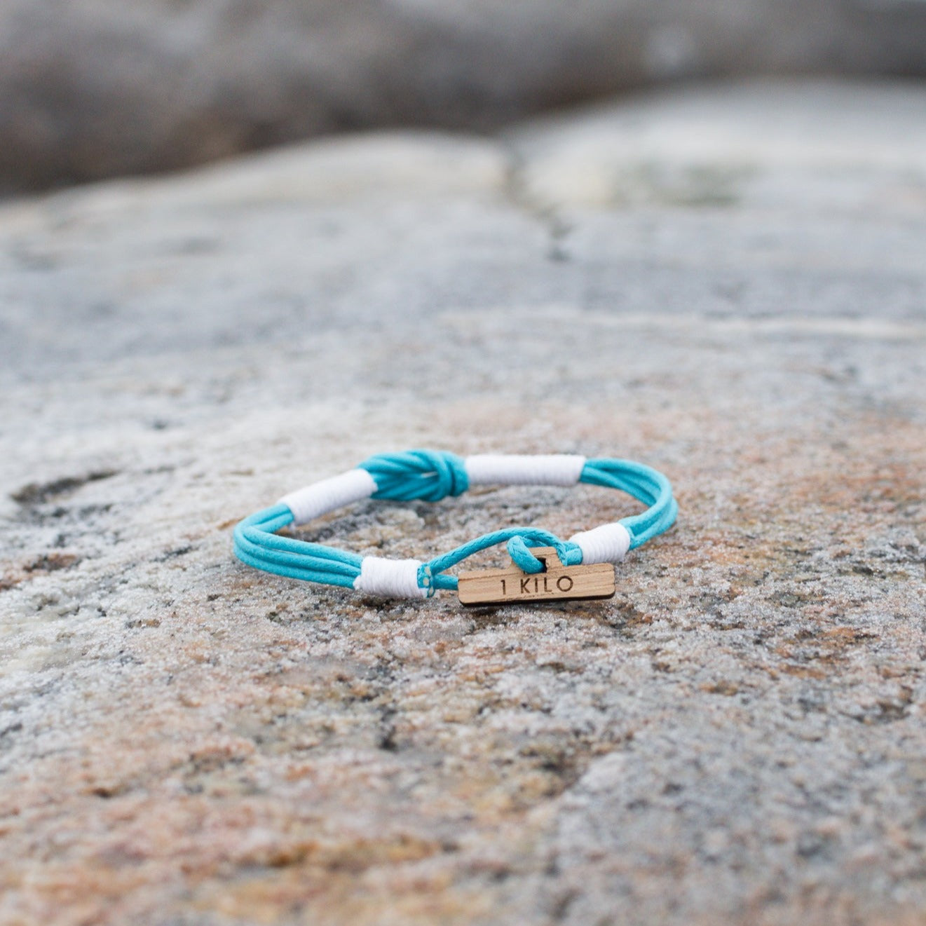 CleanSea Bracelet - Turquoise/White - CleanSea