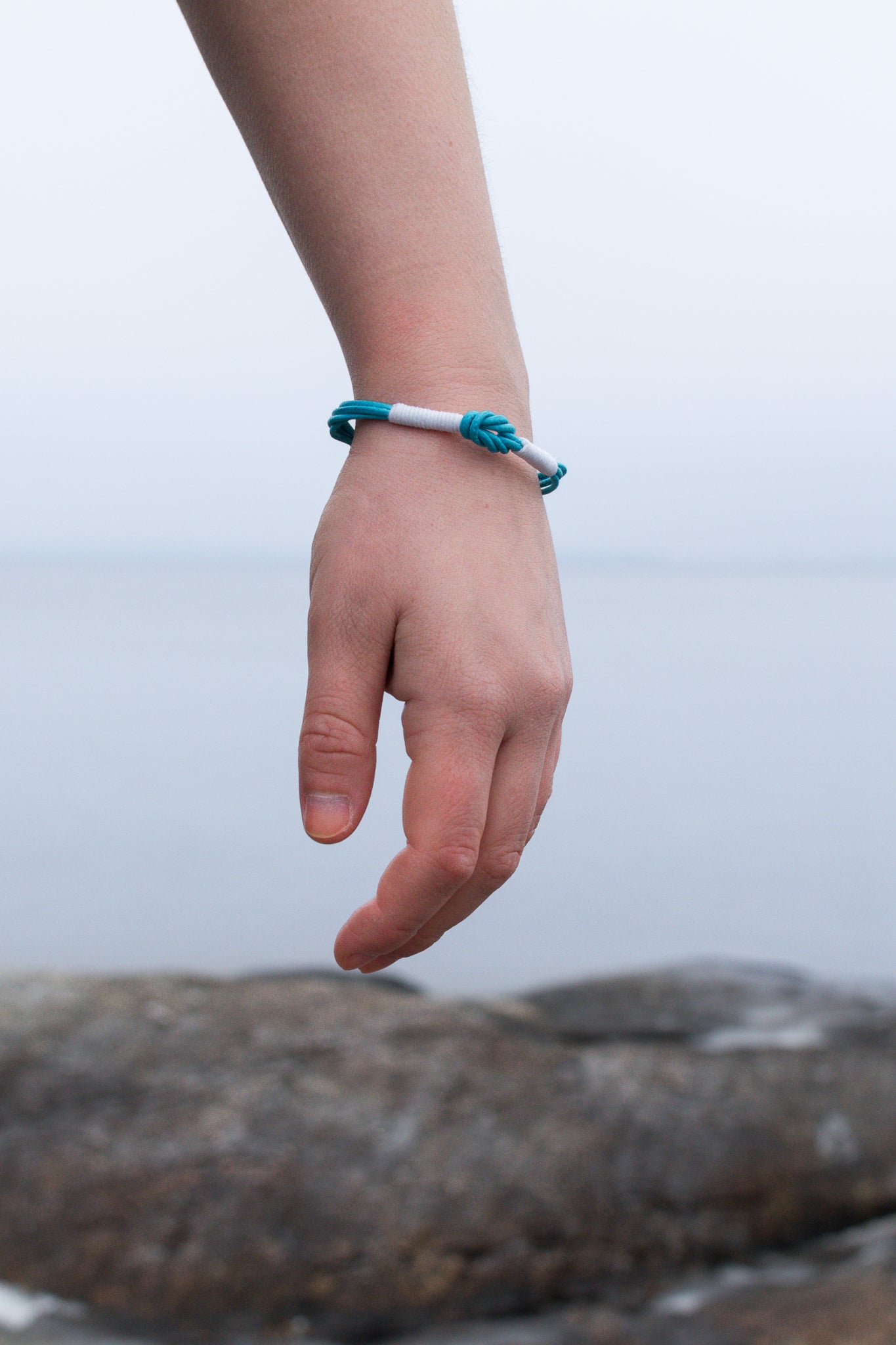 CleanSea Bracelet - Turquoise/White - CleanSea