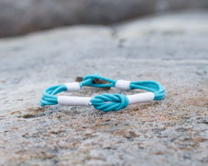 CleanSea Bracelet - Turquoise/White - CleanSea