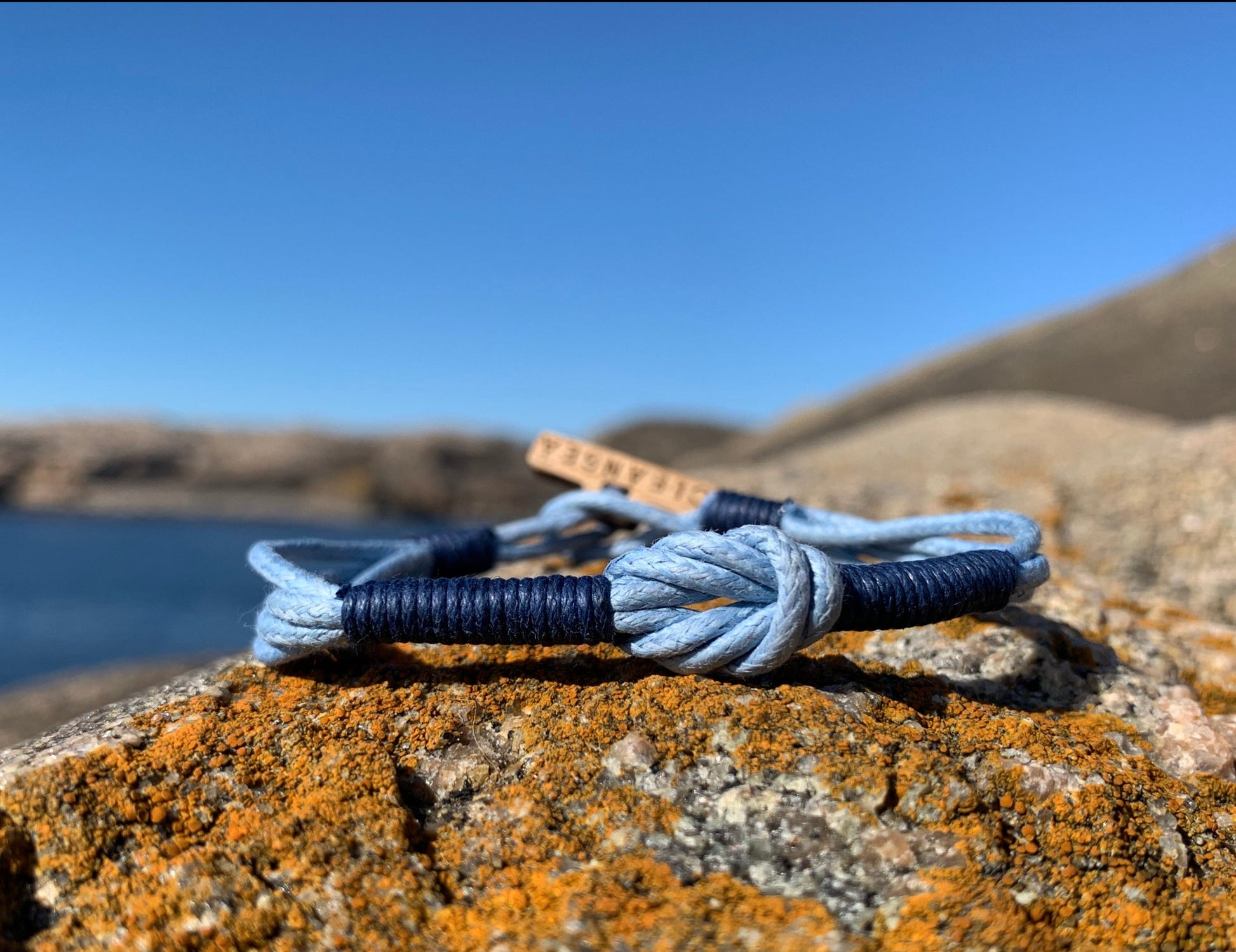 2 kilo CleanSea Bracelet - Lightblue/Blue - CleanSea