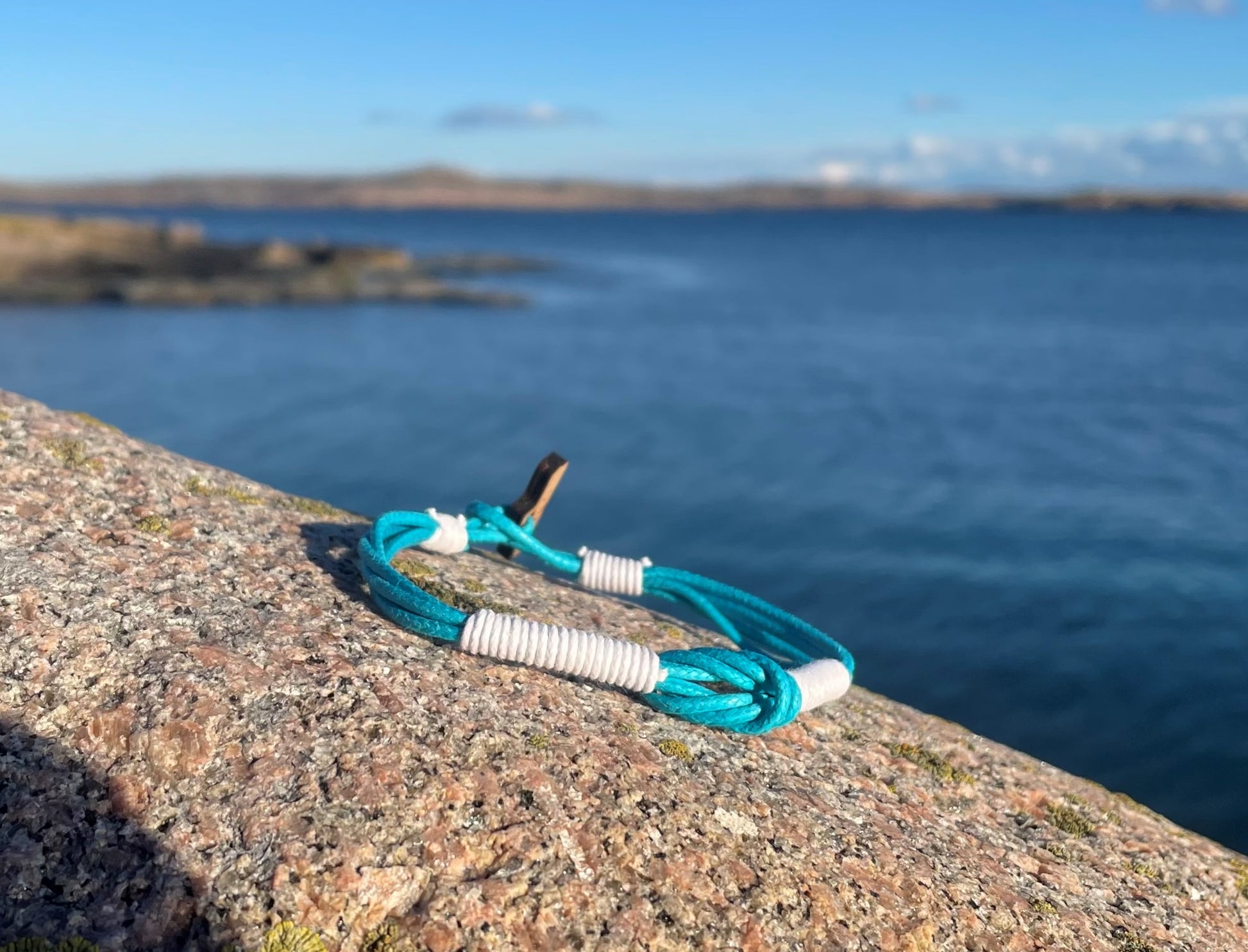 CleanSea Bracelet - Turquoise/White - CleanSea
