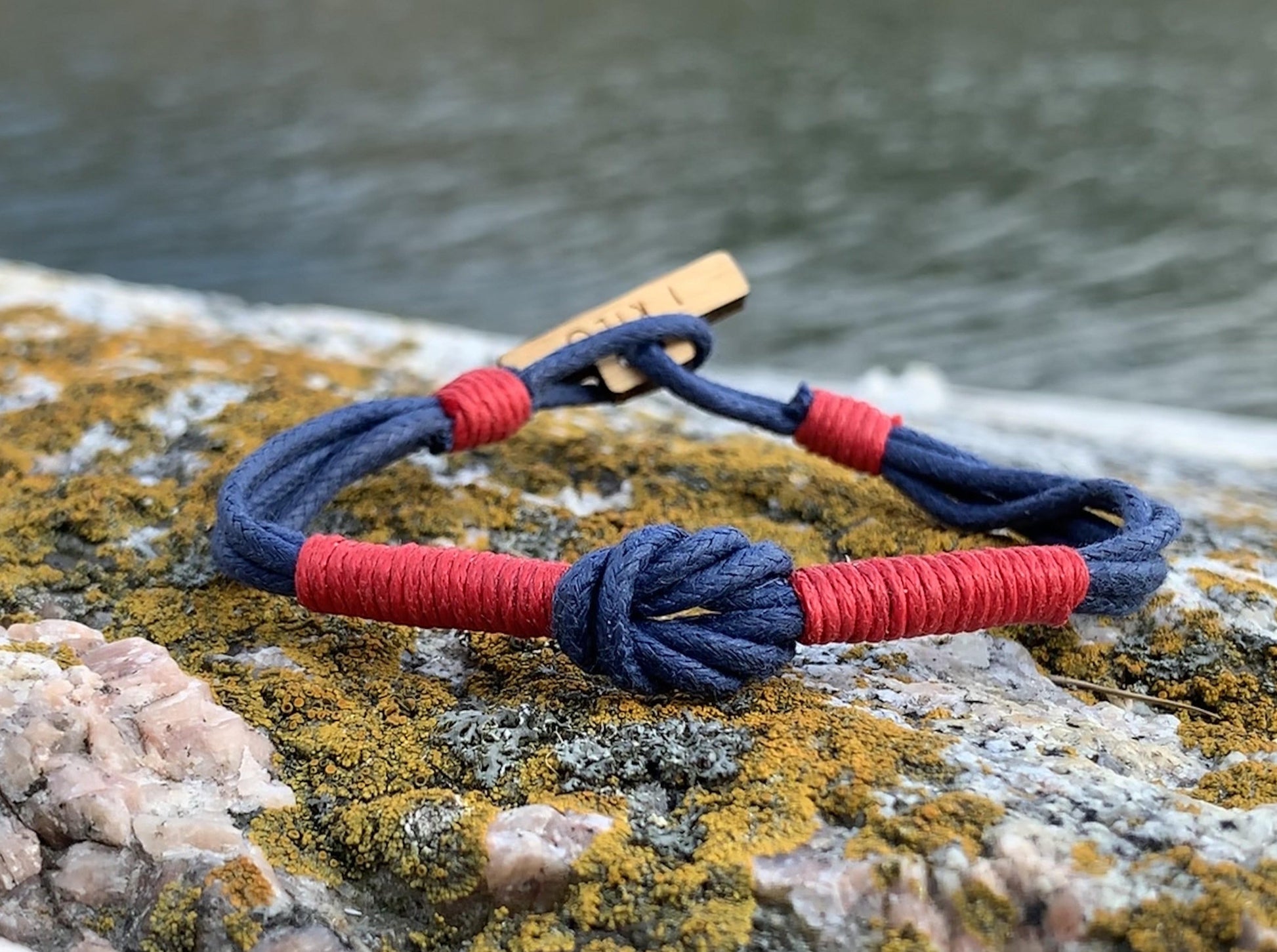 CleanSea Bracelet - Blue/Red - CleanSea