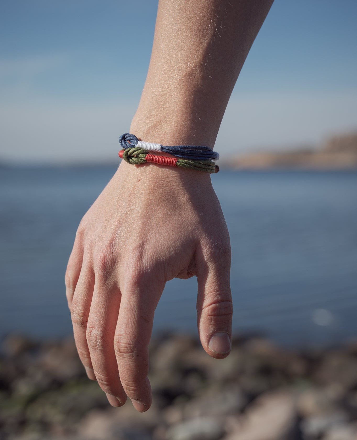 CleanSea Bracelet - Blue/White - CleanSea