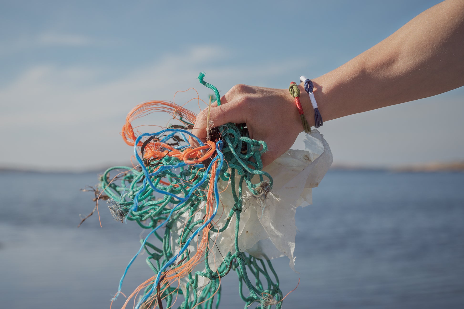 CleanSea Bracelet - Blue/White - CleanSea